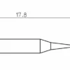 RTPS 001 C NW MS, Weller RTPS Pico Tip, Conical, Ø 0.1 mm, MIL-SPEC, not Wettable - Image 4